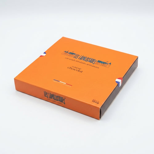 Boîte cadeau de caramels fondants 150 g saveur Chocolat, Les Lapalissades®